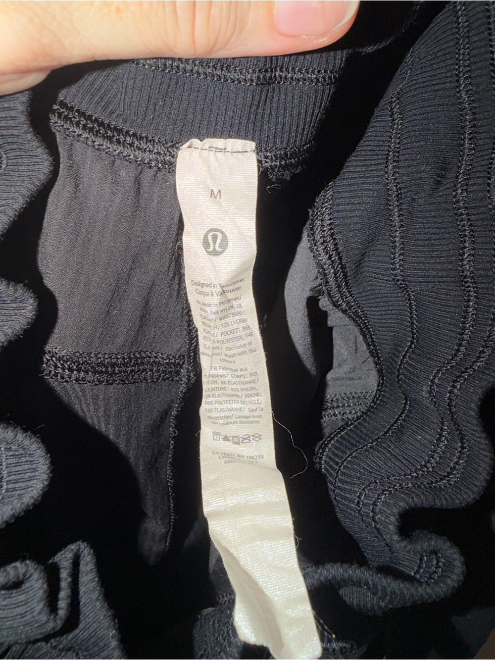 lululemon Black Women's Dance Studio Cargo Pants with Drawstring - Picture 9 of 9